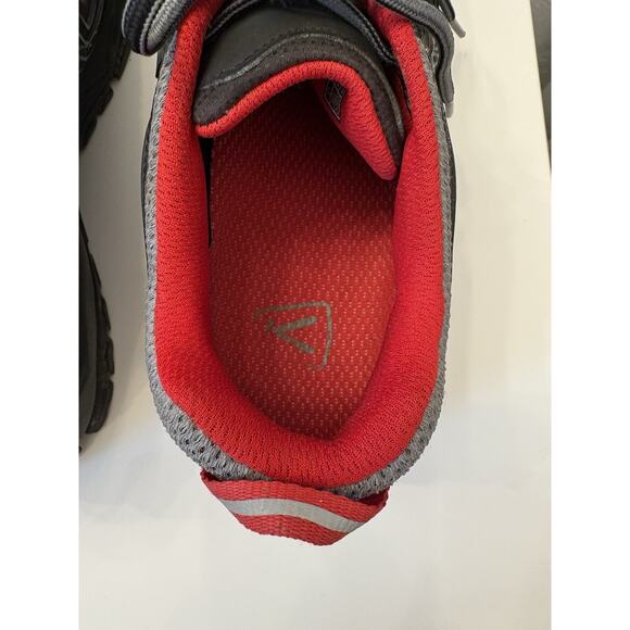 Keen Aphlex Men’s Keen Dry Waterproof Shoes Black/Red Size 8.5 Hiking Outdoors - Picture 4 of 12